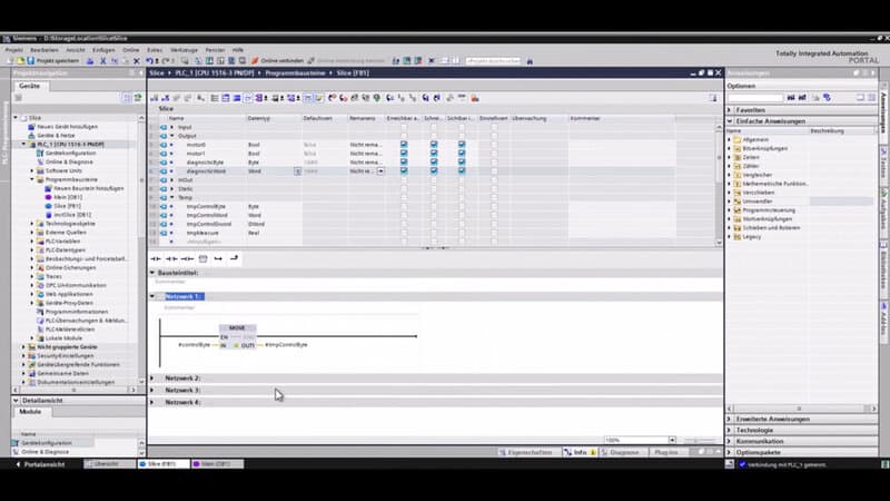 TIA Portal V19 LAD programming